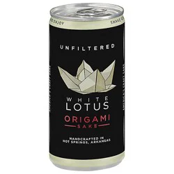 Origami Sake White Lotus Can - 200 Ml