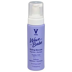 V&co Wave Babe Wavy Hair Mousse - 7 Fz