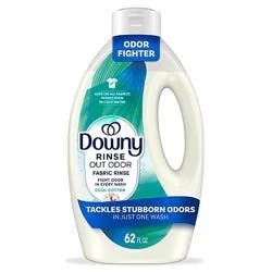Downy Rinse Our Odor Fabric Rinse Cool Cotton 62 Fl Oz - 62 Fz
