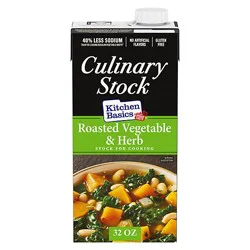 Kitchen Basics Roasted Vegetable And Herb Culinary Stock - 32 Oz