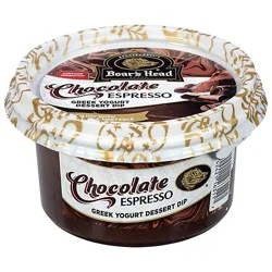 Boars Head Chocolate Espresso Greek Yogurt Dessert Dip - 12 Oz