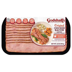 Godshalls Original Chicken Bacon 12oz - 12 Oz