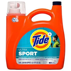 Tide He Ultra Sport Liquid Detergent, Active Fresh - 117 Fl. Oz.