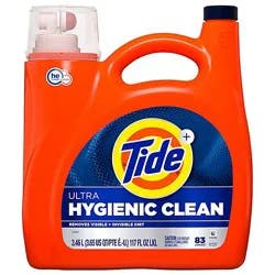 Tide He Ultra Liquid Detergent Hygienic Clean, Original - 117 Fl. Oz.