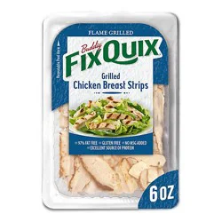 Buddig Fix Quix Grilled Chicken Breast Strips 6 Oz - 6 Oz