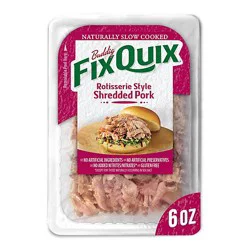 Buddig Fix Quix Tray Shredded Pork - 6 Oz