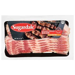 Sugardale Hickory Smoked Bacon 12oz - 12 Oz