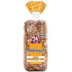 Aunt Millies Bakehouse Artisan Style Honey Crunchy Oat Bread - 20 Oz