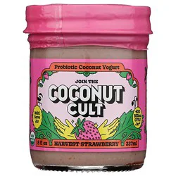 The Coconut Cult Yogurt Strawberry Coconut - 8 Fz