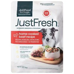 Justfoodfordogs Justfresh Beef Recipe - 12 Oz