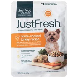 Justfoodfordogs Justfresh Turkey Recipe - 12 Oz