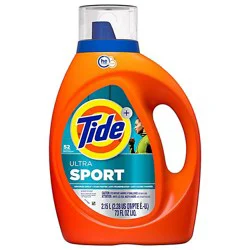 Tide He Ultra Sport Liquid Detergent, Active Fresh - 73 Fl. Oz.