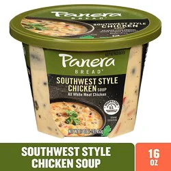 Panera Southwest Style Chicken Soup Cup - 16 Oz