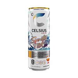 Celsius Spritz Vibe Snowball Frost 12fz - 12 Fz