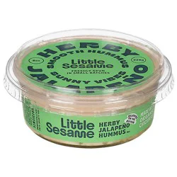 Little Sesame Hummus Herby Jalapeno - 8 Oz