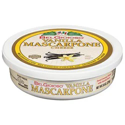 Belgioioso Mascarpone Vanilla Cheese - 8 Oz