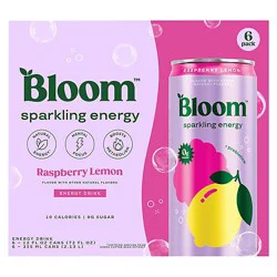 Bloom Energy Raspberry Lemon 6-12fz - 6-12 Fz