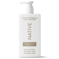 Native Shampoo Sandalwood & Shea Butter - 16.5 Fz