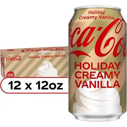 Coca Cola Creamy Vanilla 12-12fz - 12-12 Fz