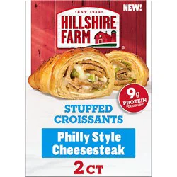Hillshire Farm Philly Style Cheesesteak Stuffed Croissants 2 Ct - 8 Oz