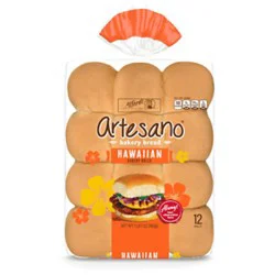 Alfaro's Artesano Hawaiian Dinner Rolls 12 Count - 18 Oz