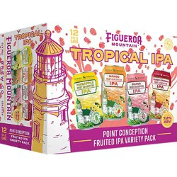 Fig Mtn Tropical Ipa Variety Pack 12-12 Fl Oz In Cans - 12-12 Fz