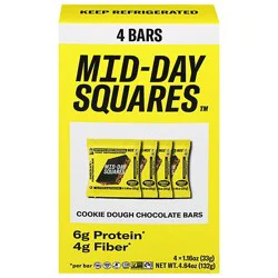 Mid Day Squares Bar Cookie Dough 4 Pack - 4.66 Oz