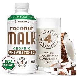 Malk Coconut Unsweetened Organic - 28 Fz