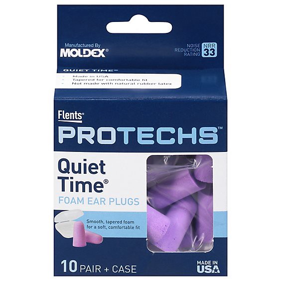 slide 1 of 1, Quiet Time Comfort Foam Ear Plugs - Ea, 1 ct