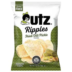 Utz Ripples Fried Dill Pickle 2.75oz - 2.75 Oz