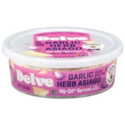 Delve Garlic Herb Asiago Dip Or Spread - 6 Oz