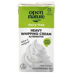 Open Nature Heavy Whipping Cream Dairy Free 16.9 Fz - 16.9 Fz