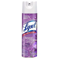 Lysol Disinfectant Spray, Brand New Day Lavender & Cotton - 19 Fl. Oz. - 19 Fz