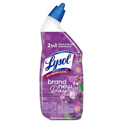Lysol Toilet Bowl Cleaner, Brand New Day Lavendar & Cotton - 24 Fl. Oz. - 24 Fz