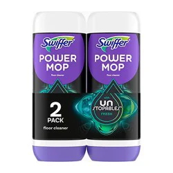 Swiffer Powermop Floor Cleaner Unstopables Fresh - 2-25.3 Fl. Oz. - 2-25.3f