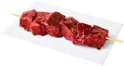 Usda Choice Bbq Marinade Beef Top Sirloin Satays Up To 10% Solution - 1 Lb