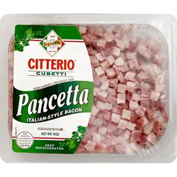 Citterio Pancetta Cubetti - 4 Oz