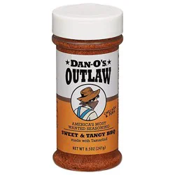 Dan-O's Outlaw Sweet & Tangy Bbq Seasoning- 8.5 Oz