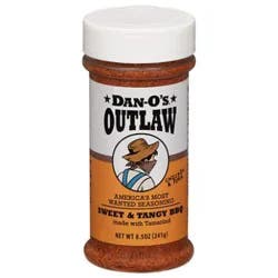 Dan-O's Outlaw Sweet & Tangy Bbq 8.5oz - 8.5 Oz