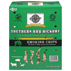 Southern Bbq Hickory Smoking Chips - 180 Ci