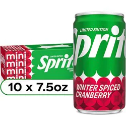 Sprite Winter Spiced Cranberry 10-7.5fz - 10-7.5 Fz