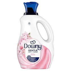 Downy Gentle Soft & Fresh Liquid Fabric Softener, Cherry Blossom - 56 Fl. Oz. - 56 Fz