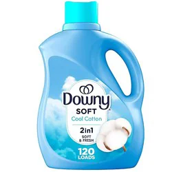 Downy Soft Liquid Fabric Conditioner, Cool Cotton - 88 Fl. Oz - 88 Fz