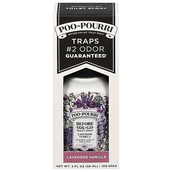 slide 1 of 1, Poo-Pourri Before-You-Go Toilet Spray, Lavender, Vanilla And Citrus - 2 Fl. Oz. - 2 Fz, 2 fl oz