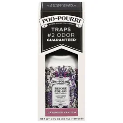 Poo-Pourri Before-You-Go Toilet Spray, Lavender, Vanilla And Citrus - 2 Fl. Oz. - 2 Fz