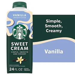 Starbucks Liquid Dairy Creamer Vanilla 24floz Bottle - 24 Fz
