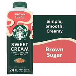 Starbucks Brown Sugar Liquid Dairy Creamer - 24 Fl. Oz.