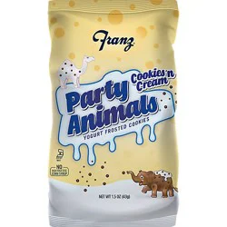Franz Cookies And Cream Party Animals Cookies - 1.5 Oz