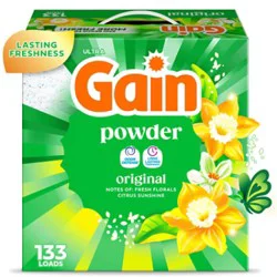 Gain Ultra Powder Laundry Detergent Plus Aroma Boost Original Scent 123 Oz - 123 Oz