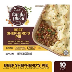 Blounts Family Kitchen Fully Baked Beef Shepherds Pie - 10 Oz